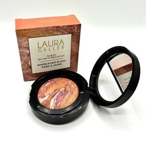 Laura Geller Marbleized Blush in Apricot Berry